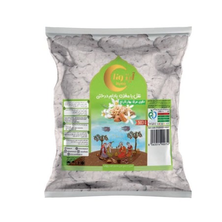 نقل بادام درختی و بهار نارنج 500 گرمی آیتونا