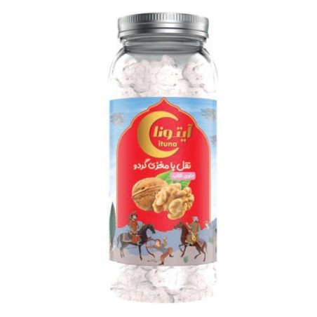 نقل گردویی 400 گرمی استوانه آیتونا